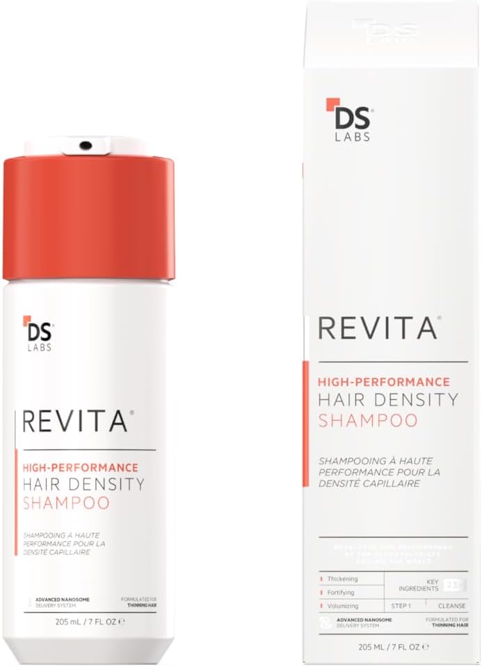 Revita Anti-Thinning Hair Shampoo - Volumising Thickening Shampoo for Men and Women, Promotes Hair Growth, Strengthens Hair, Sulphate Free (205 ml)