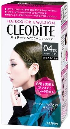 Amazon クレオディーテ ヘアカラーエマルジョン 白髪のある方用 ０４ｄｇ ダークグレージュ 3個セット クレオディ テ 白髪染め 通販