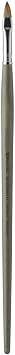 Escoda Modernista Series Artist Oil and Acrylic Long Handle Paint Brush, Filbert, Size 6, Synthetic Mongoose