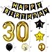 NORTHERN BROTHERS Dirty 30th Birthday Decorations for Him, 30 Birthday Balloons 30th Birthday Party Supplies 30 Balloon Numbers Men Cheers to 30 Birthday Decorations for Men Women