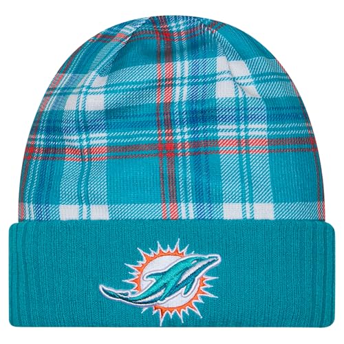 Knit Bonnet Miami Dolphins New Era idéal pour les matchs hivernaux