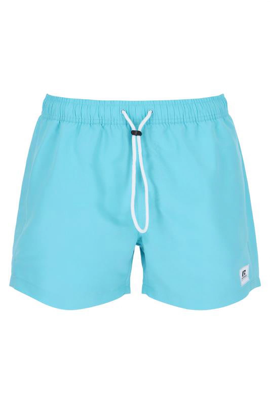 Russell Athletic Mens Sage-Shorts Shorts, Blue Curacao, M EU
