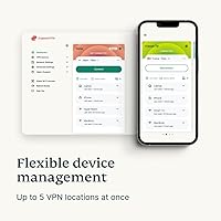Vista 3 de Aircove Router VPN Wi-Fi 6 para el hogar Protege dispositivos ilimitados Prueba gratuita de ExpressVPN de 30 días