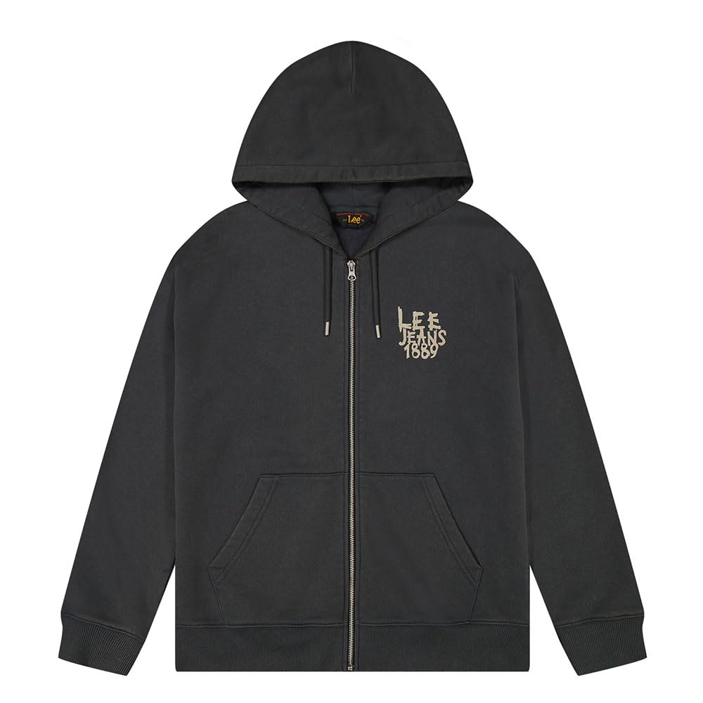 Lee Bluza z kapturem Mężczyźni Elevated Ess Zip Hoodie