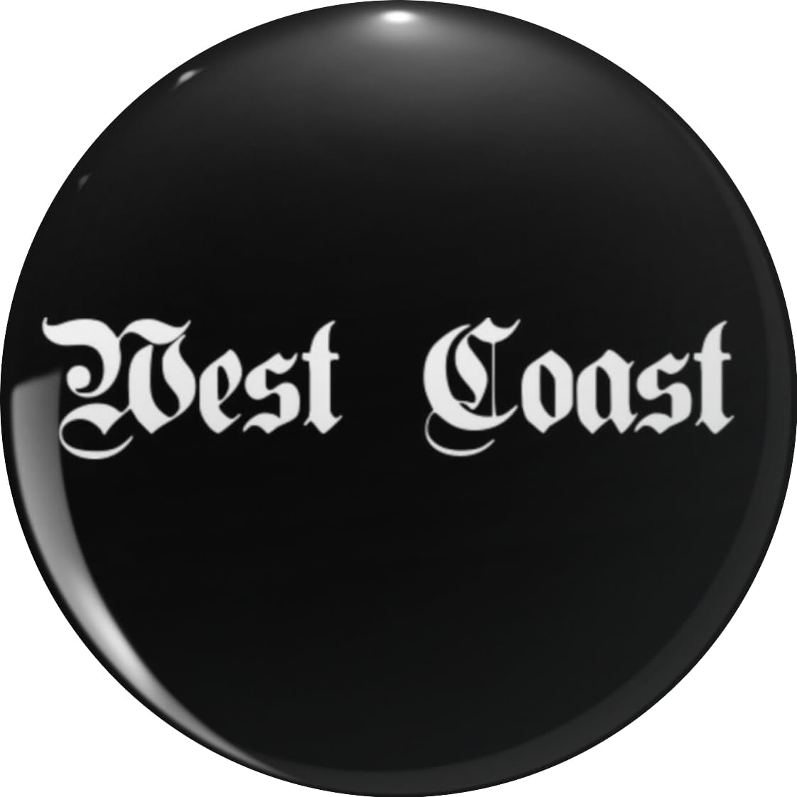 West Coast Pin Lapel Pin Cute Brooch Pins Badges 0.75"