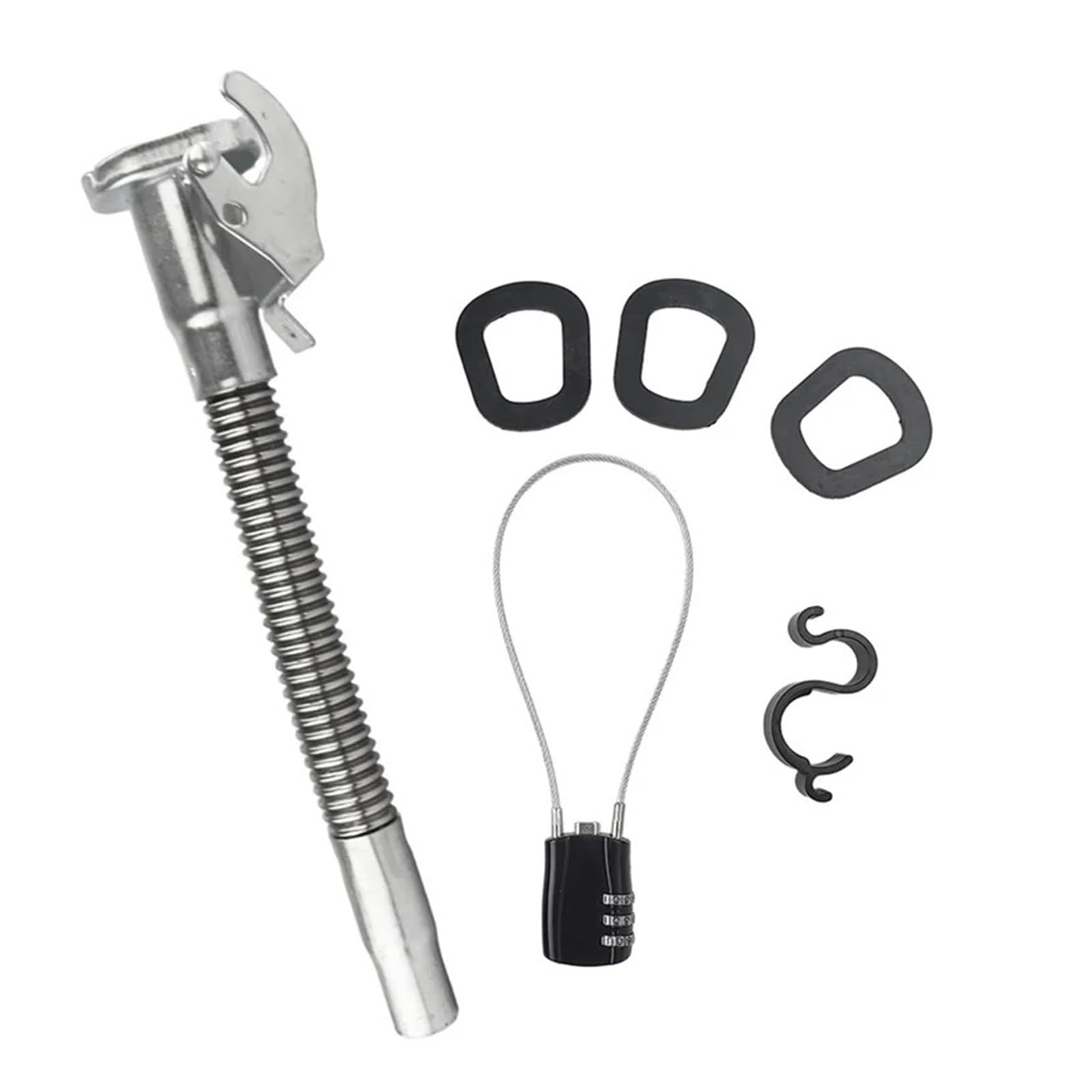 Metal Jerry Can Spout Flexible Pouring Spout for Jerry Can Stainless Steel Gas, 29.5Cm for 5L, 10L, 20L Containers