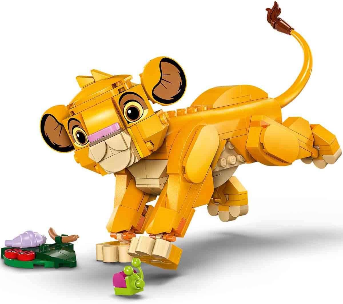 Lego Disney Simba The Lion King Baby Building Toy for Kids, Building Figure, Activity and Development Toy for Boys and Girls from 6 Years 43243