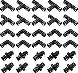 Poly Pex A Expansion Fittings F-1960 1/2" Combo With 1/2" inch Tees "T" [10 PCS], 1/2" Elbows [10 PC