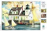 Buffalo Games - Charles Wysocki - Rockland Breakwater Light - 1000 Piece Jigsaw Puzzle