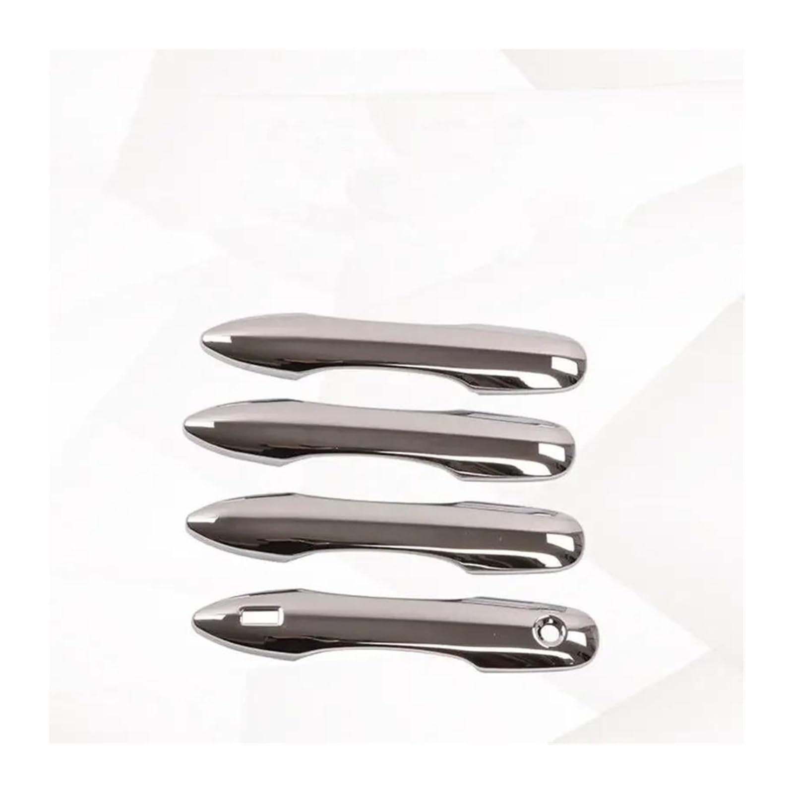 Hckclmbmzw Style3 For Toyota For Camry For Daihatsu For Altis Xv70 2018-2024 Glossy Black Chrome Car Door Handle Cover Bowl Trim Sticker Styling Door Handle Cover(Style3)
