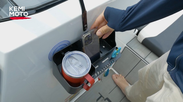 Amazon.com: KEMIMOTO Boat Cup Holder, Caddy Organizer Installed
