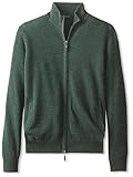 Thirty Five Kent Men's Cashmere Solid Full Zip
