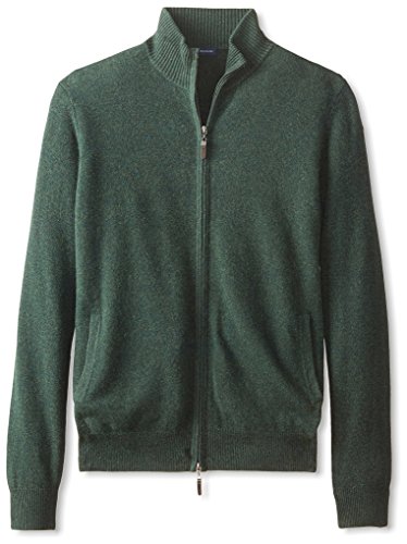 Thirty Five Kent Men's Cashmere Solid Full Zip
