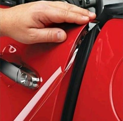 3M - Película protectora de pintura para borde de puerta de automóvil, tiras precortadas (4 puertas), protector de borde para puerta de automóvil,