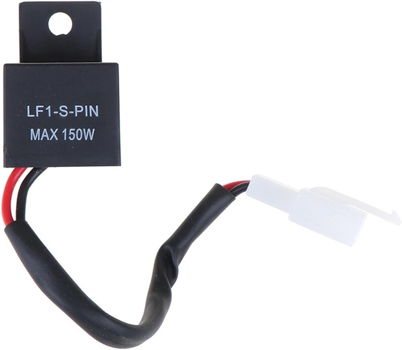 Relay 12A 2Pin Electronic LED Flasher with Terminal Fit for Kawasaki Fit for Yamahaha Motorcycle Modification Accessories Easy to Install