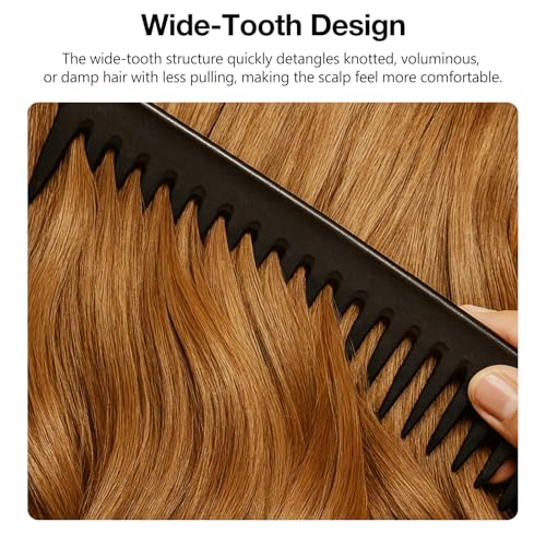Set de 6 Peines de Dientes Anchos para Hombre miniatura 5