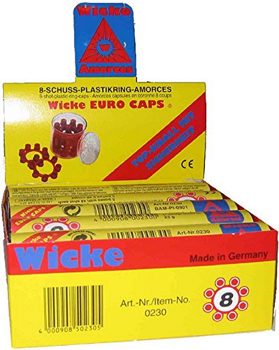 Preisvergleich Produktbild 8er Ringe 240 Schuss in Rolle, 10 Rollen