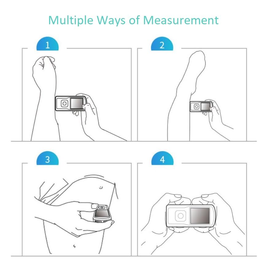 Portable EKG Monitor Heart Rate Monitor Stand-Alone with Storage Instant Result Bluetooth Compatible with Smartphone and PC No Subscription - Image 5
