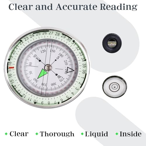 Aosdc Compass Hiking Compass Navigation thumb #5
