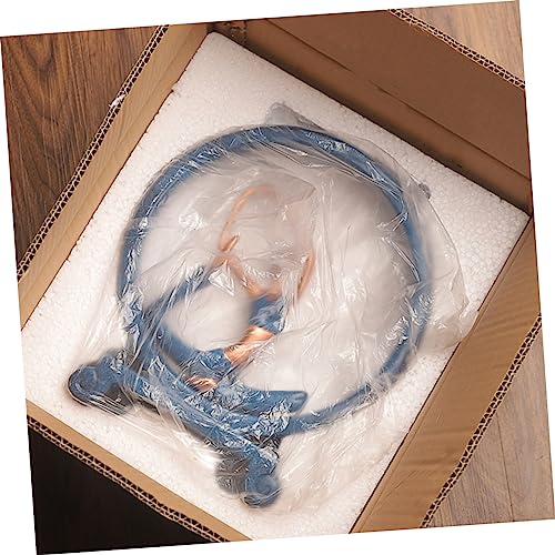 Statue fille de yoga ZXQUEGF pour créer un coin zen et étagère de méditation
