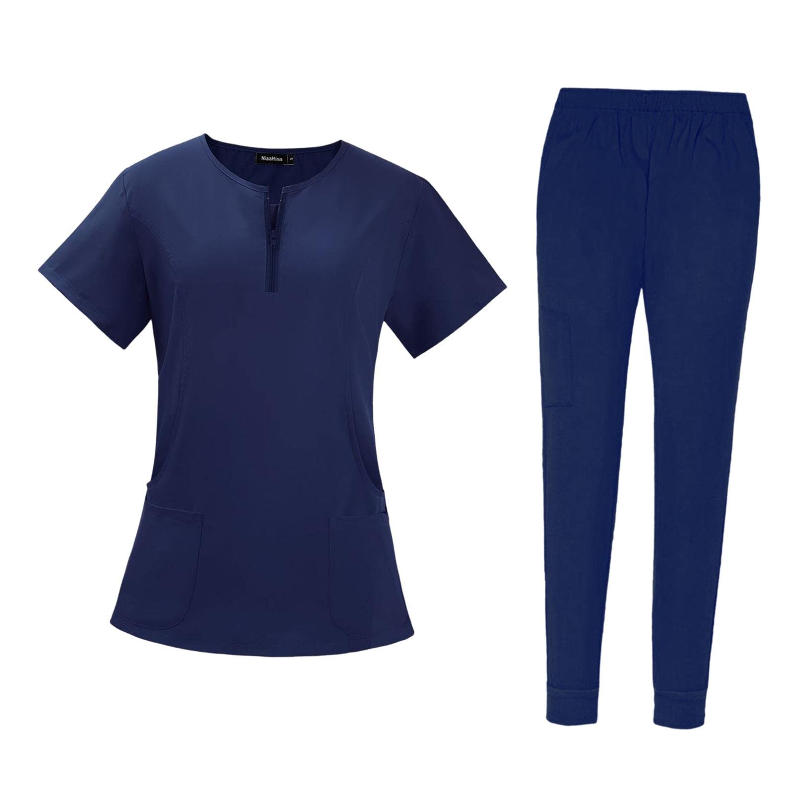 Uniforme de gommage anti-transpiration et extensible pour toiletteur - 8