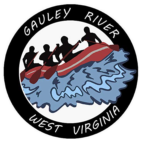 Gauley River WV White Water Rafting Decal Badge Sticker