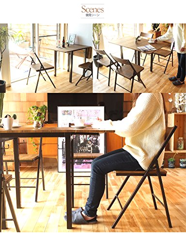 Amazon｜North Orange 両側 折りたたみ 伸縮テーブル ダイニングセット