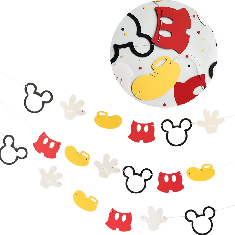Mickey Mouse Body Parts Template