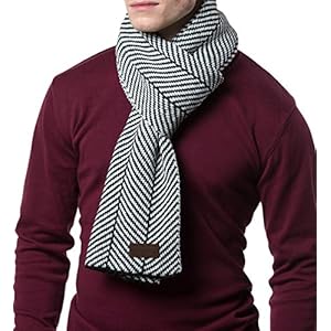 Winter Scarf for Men, Soft Knit Scarves, in an Elegant Gift Box