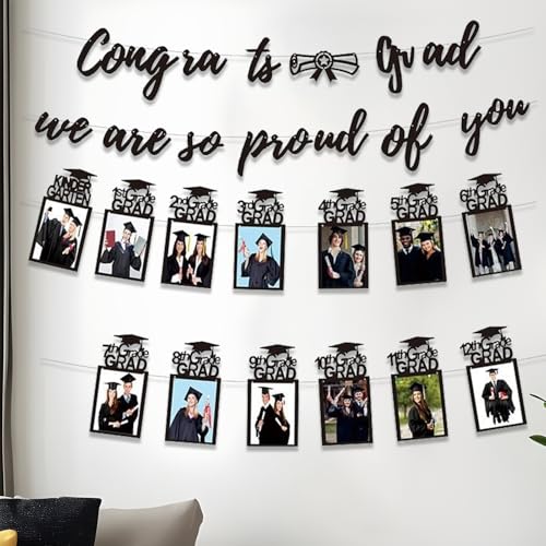 Banner Foto De Diploma - Banner Foto Descuento De Diplomas Primarios Colegio Escuela Secundaria - Accesorio De Presentación Congratulación Para Colegios Escuelas Primarias Universidades Fiestas - imagen 9