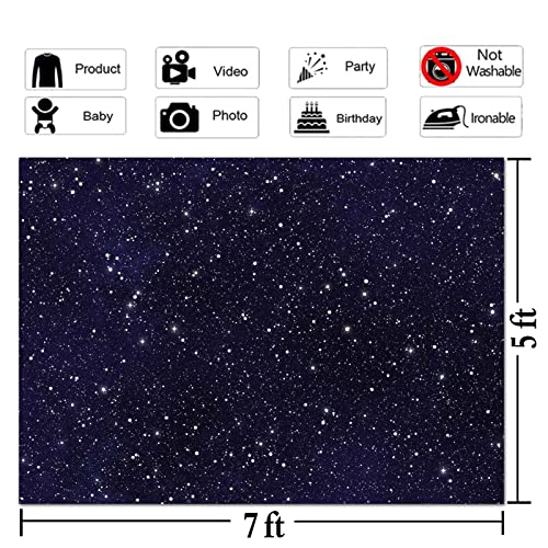 Fondo Fotográfico Universo Estrellado 7x5ft miniatura 4