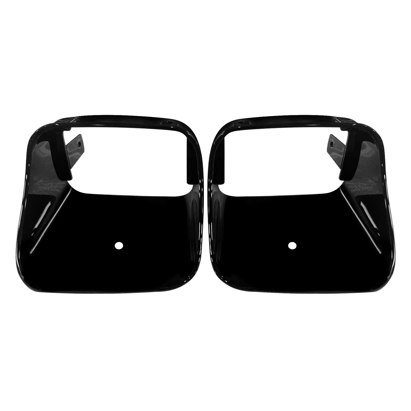 KUAFU Park Light Bezels Compatible with 1978-1981 Chevy Chevrolet Camaro Z28 Painted Black ABS Plastic Left Driver & Right Passenger Side