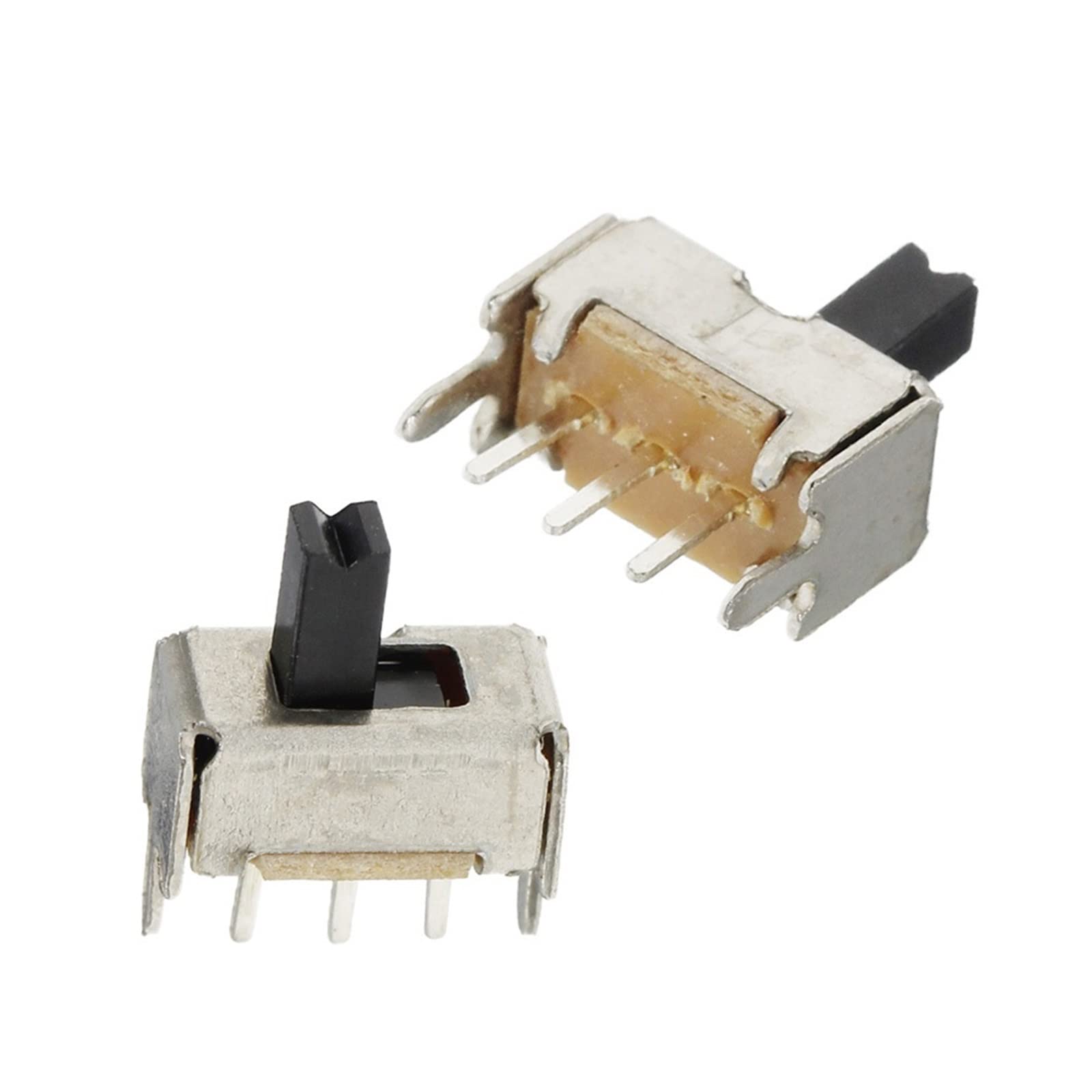 CLDIY Verticale schuifschakelaar High Knob 3 Pin 2 Position 1P2T SPDT CLDIY Verticale schuifschakelaar High Knob 3 Pin 2 Position 1P2T SPDT