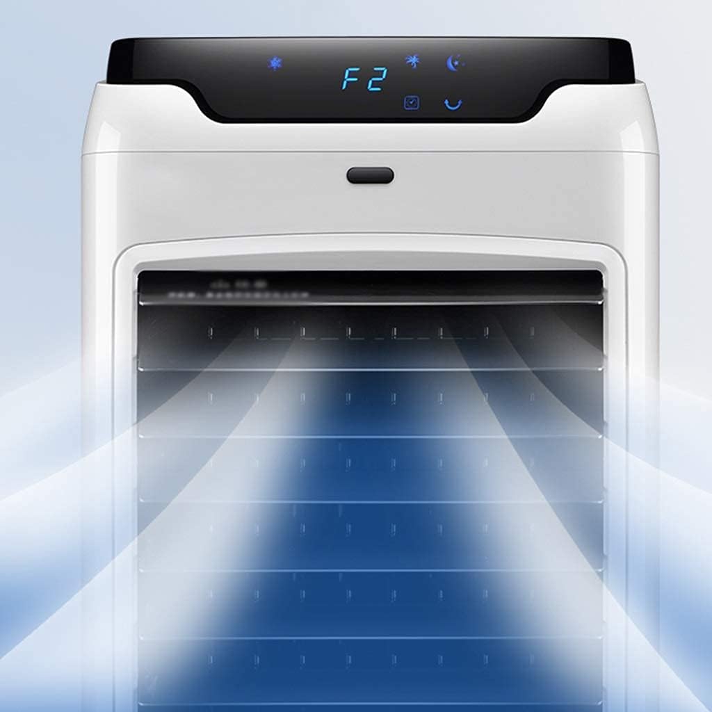 Air Coolers Evaporative Coolers Portable Evaporative Small Misting Humidifier Air Conditioner Fan and Bladeless Noiseless Fan for Office Dorm Room(Free Ice Tray)