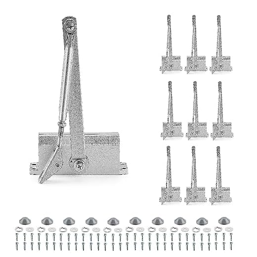 Adjustable Hydraulic Door Closers Set