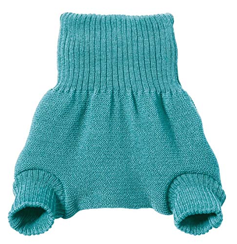 Preisvergleich Produktbild Disana Baby Wollwindelhose aus Merino-Schurwolle kbT, Lagoon Gr. 74 / 80