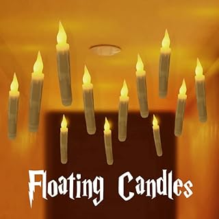 Halloween Decorations - 12 LED Flameless Candles with Remote Control - Halloween Décor,Chrismas Decorations for Party Indoor