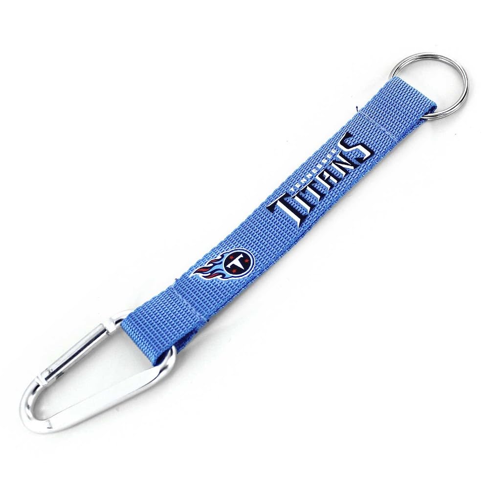 Aminco NFL Tennessee Titans Carabiner Lanyard Keychain
