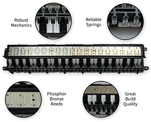 Tuyama Melodica TMD-137 mit Koffer, Mundstück, Mundschlauch und Notenbeispielen (37 Tasten)
