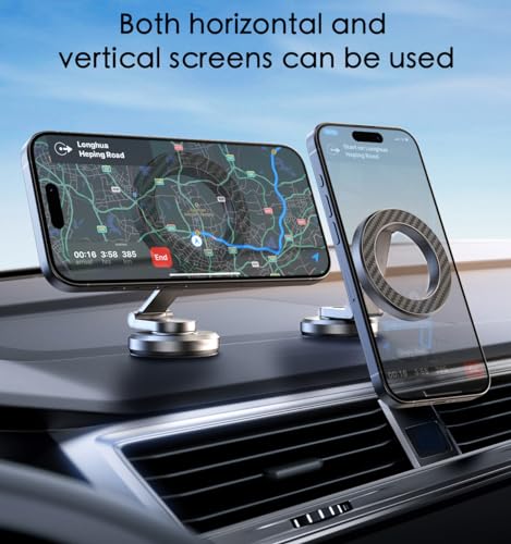 JUHOO Upgrade Phone Holder for car Magnetic rotatable - image 7