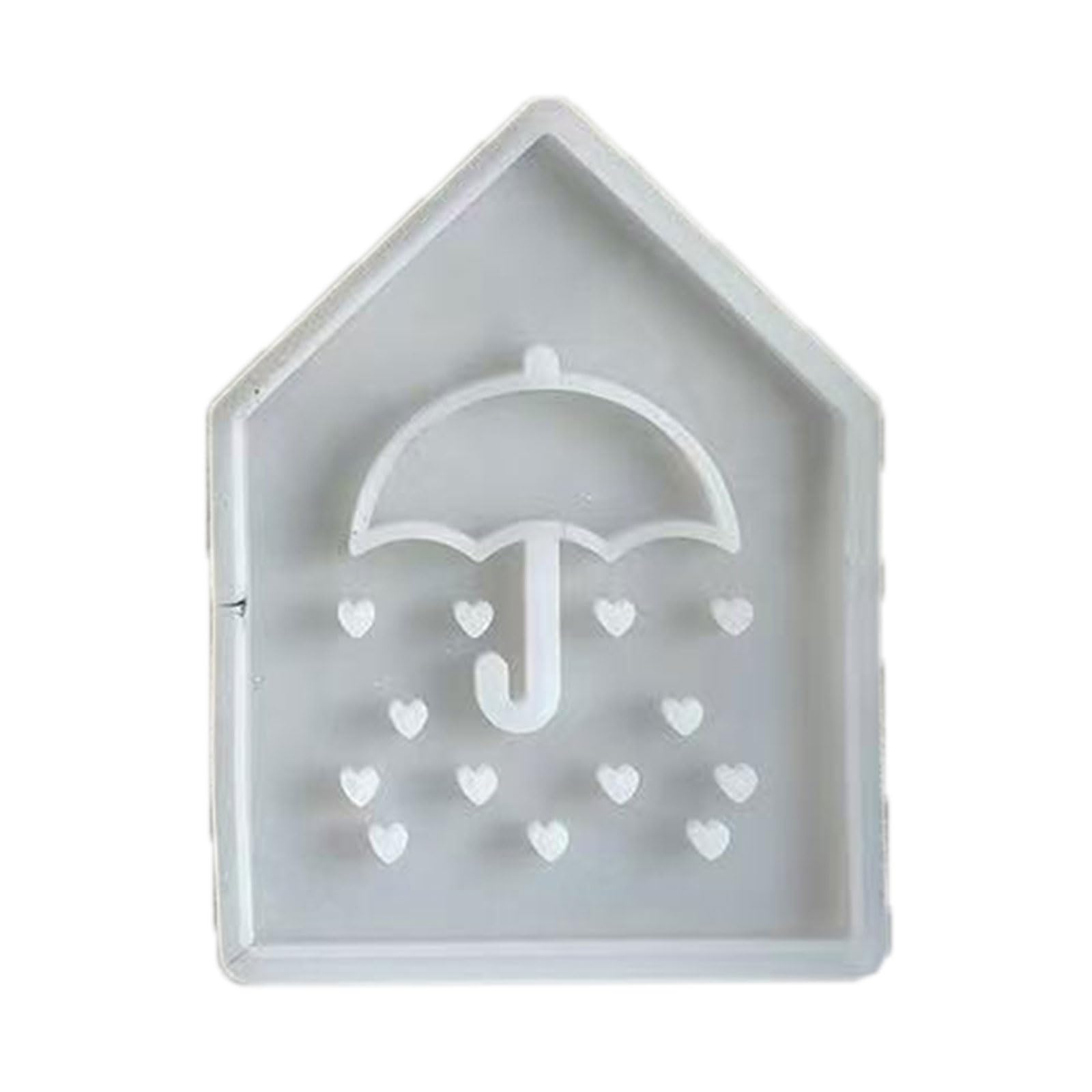 hogtnd Flower Umbrella Butterfly Cut Intricate, for Craft, Craft Mould