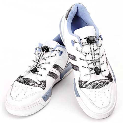 Image of UpUGo Elastic Shoe Laces, No Tie Shoe Laces Tieless for Kids, Adults, Elderly, One Size Fit All