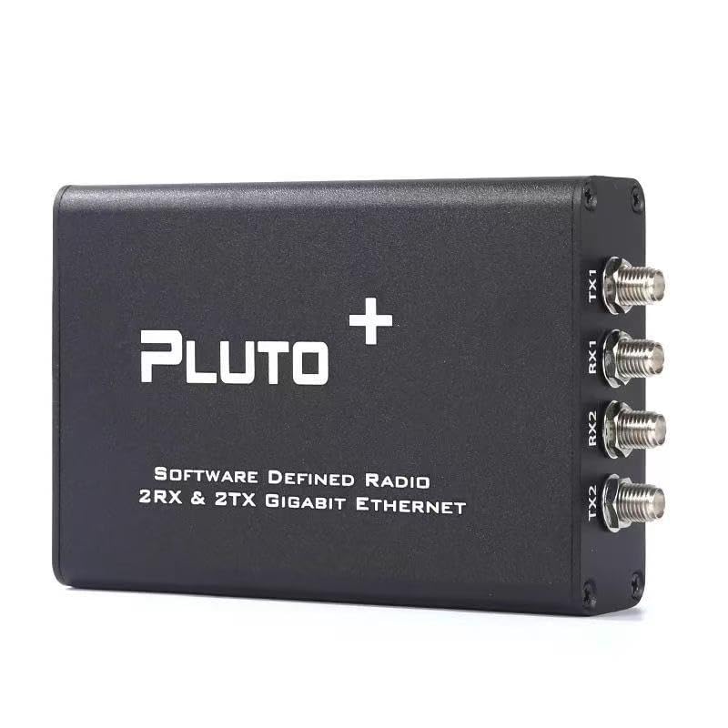 PLUTO+ Transceptor de radio definido por software, SDR de banda ancha de 70 MHz-6 GHz con 2TX/2RX, compatible con AD9363/AD9361/AD9364, Zynq-7010 FPGA, Gigabit Ethernet, USB OTG, plataforma de