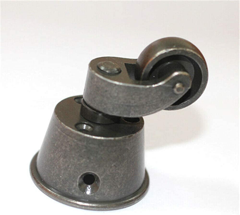 Vogueing Tool Castor wielen Swivel massief messing wiel schroef stijl