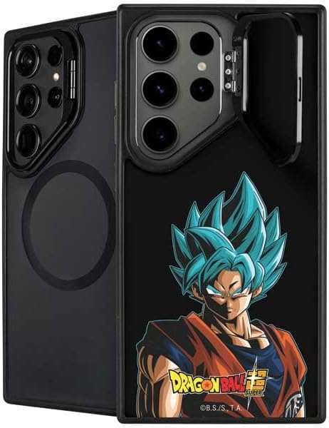 Skinit Kickstand Phone Case Compatible with Galaxy S25 Ultra - Officially Licensed Dragon Ball Super Goku Design