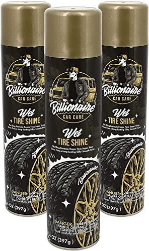 Car Tire Care Product ExoForma Wet Look Tire Dressing Spray - 16oz High Shine Formula For Deep Black Tires Wet Tire Dressing Car Tire Care Product ExoForma Wet Look Tire Dressing Spray - 16oz High Shine Formula For Deep Black Tires Wet Tire Dressing