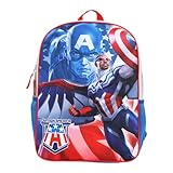 Marvel Captain America 16 Cosplay Chest Panel Youth Backpack