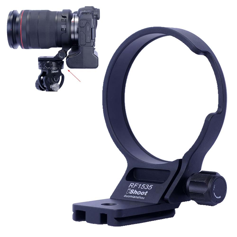 mounting ring for canon rf lenses compatible with arca-swiss