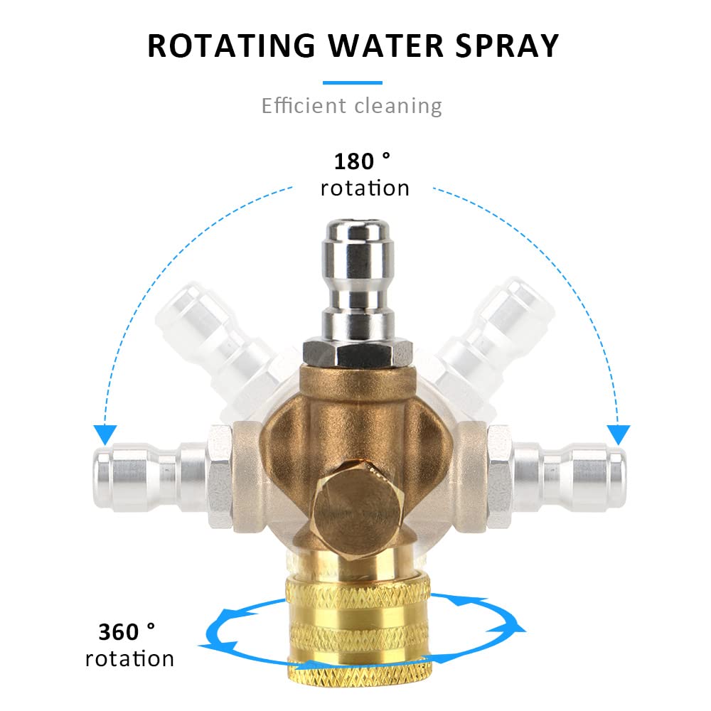 Snapklik.com : ANPTGHT Pressure Turbo Rotating Washer Nozzle Kit ...