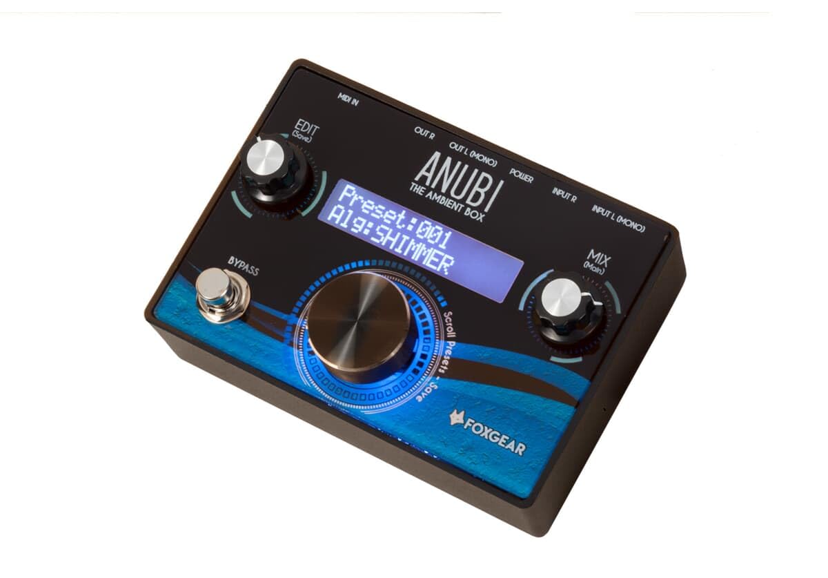 Foxgear Anubi Ambient/Ambient und Reverb MultiFX-Pedal